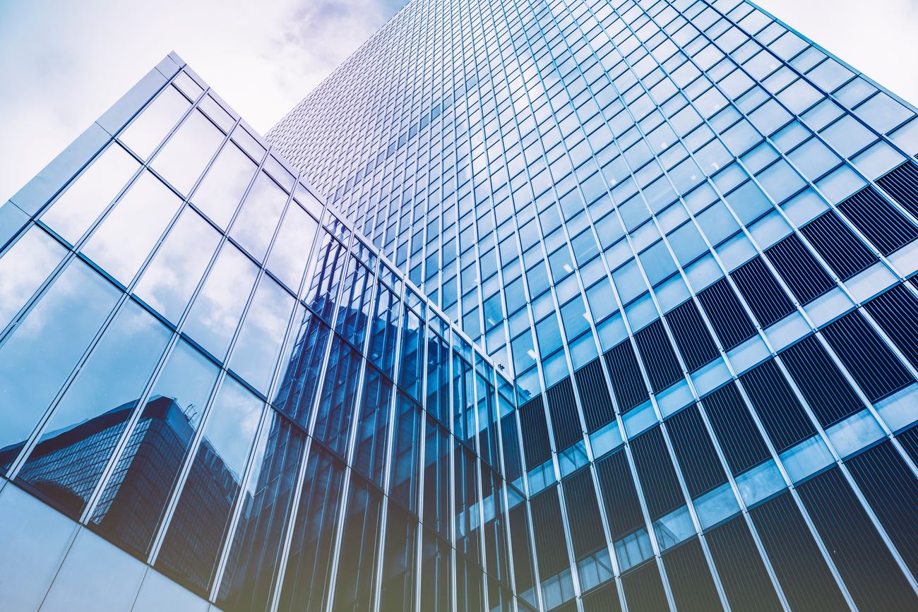 Modern building facade